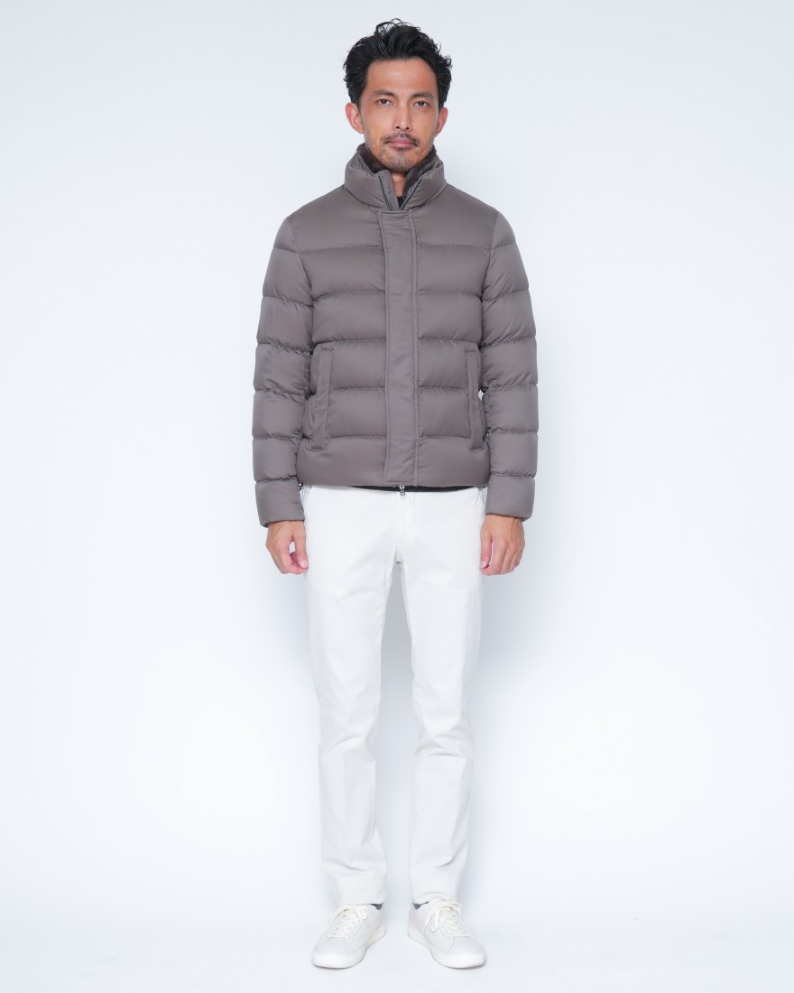 POLAR TECH スタンドカラーダウンジャケット【Herno】｜Herno（ヘルノ