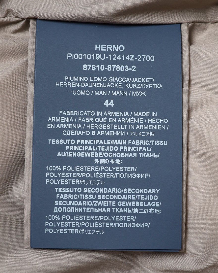 HernoPOLAR TECH スタンドカラーダウンジャケット【Herno】27l
