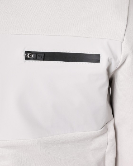 Hernoナイロン切替 ジップアップ スウェットパーカー【FUNCTIONAL WARDROBE】07l