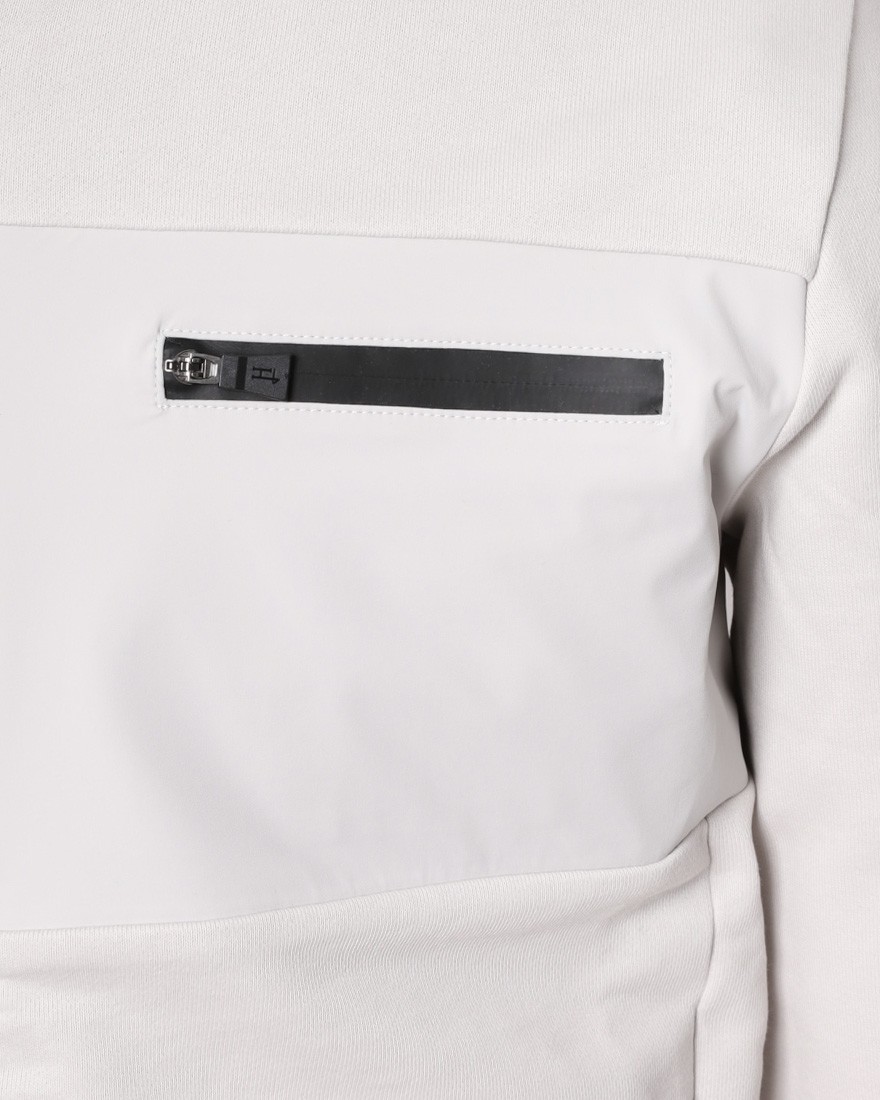 Hernoナイロン切替 ジップアップ スウェットパーカー【FUNCTIONAL WARDROBE】07l
