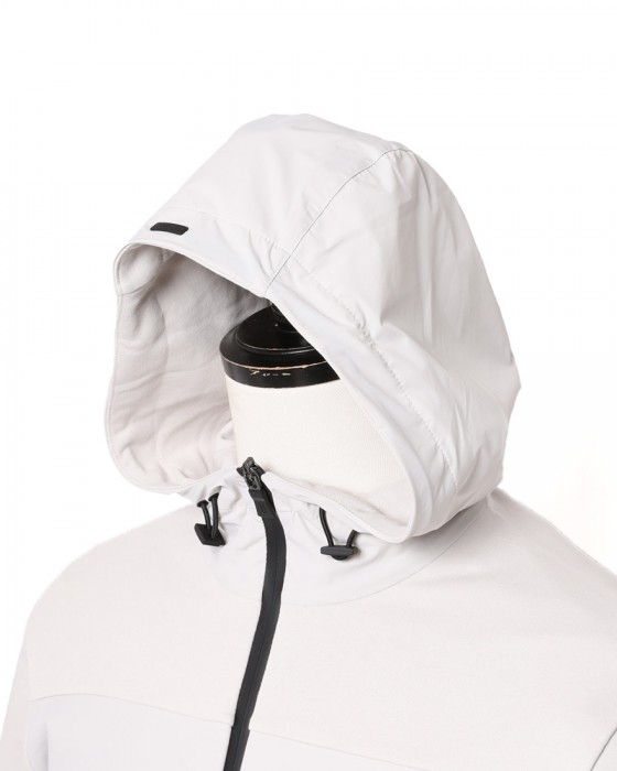 Hernoナイロン切替 ジップアップ スウェットパーカー【FUNCTIONAL WARDROBE】14l