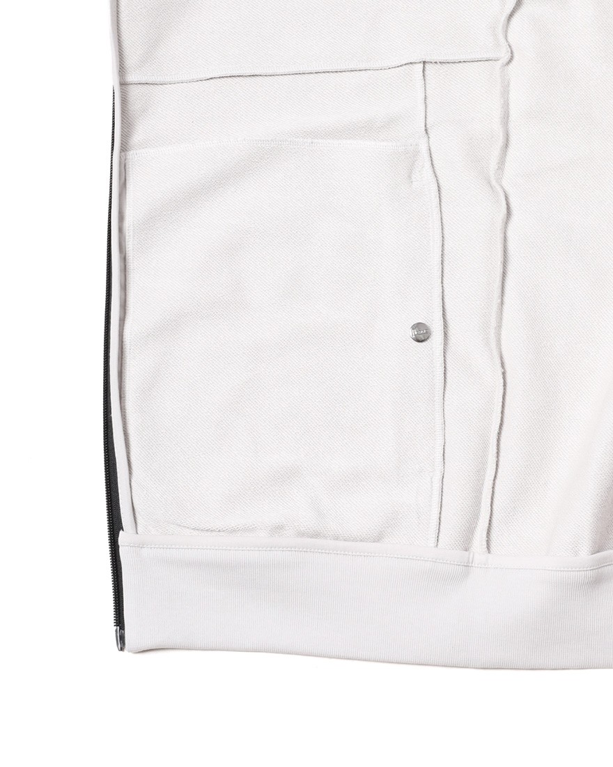 Hernoナイロン切替 ジップアップ スウェットパーカー【FUNCTIONAL WARDROBE】20l