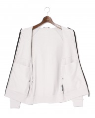 Hernoナイロン切替 ジップアップ スウェットパーカー【FUNCTIONAL WARDROBE】mb_18l