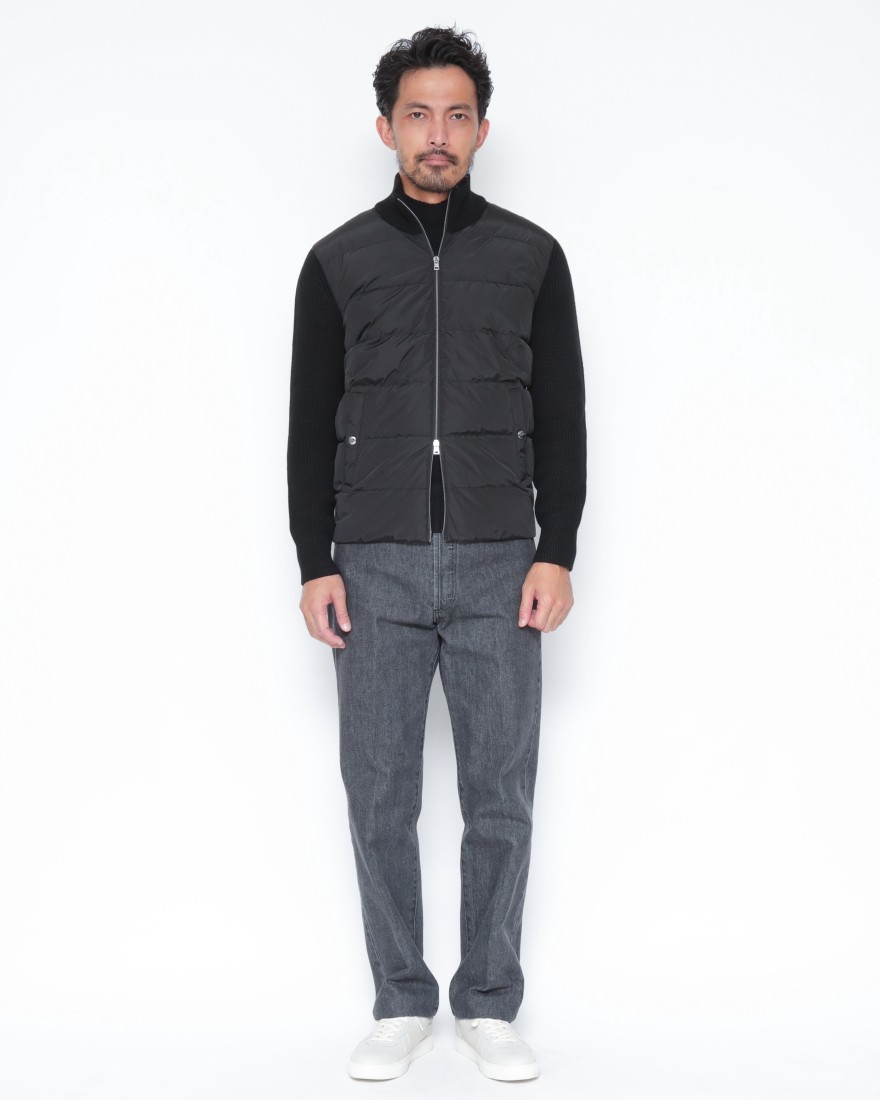 ニットコンビ ダウンジャケット【Herno】｜Herno（ヘルノ）｜TOKYOlife