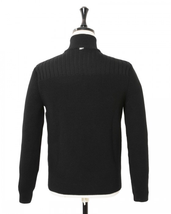 Hernoニットコンビ ダウンジャケット【Herno】04l