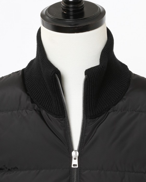 Hernoニットコンビ ダウンジャケット【Herno】05l