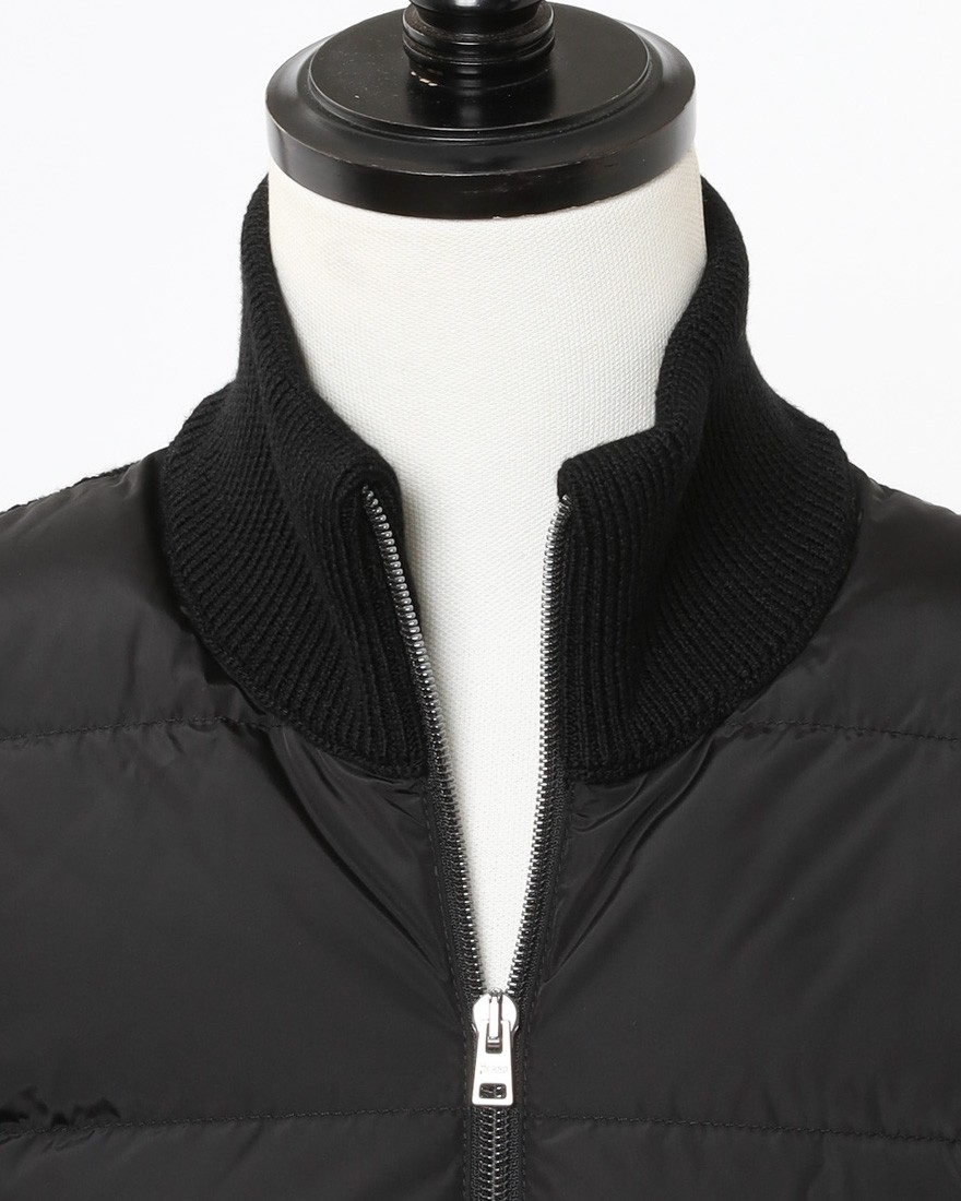 Hernoニットコンビ ダウンジャケット【Herno】05l