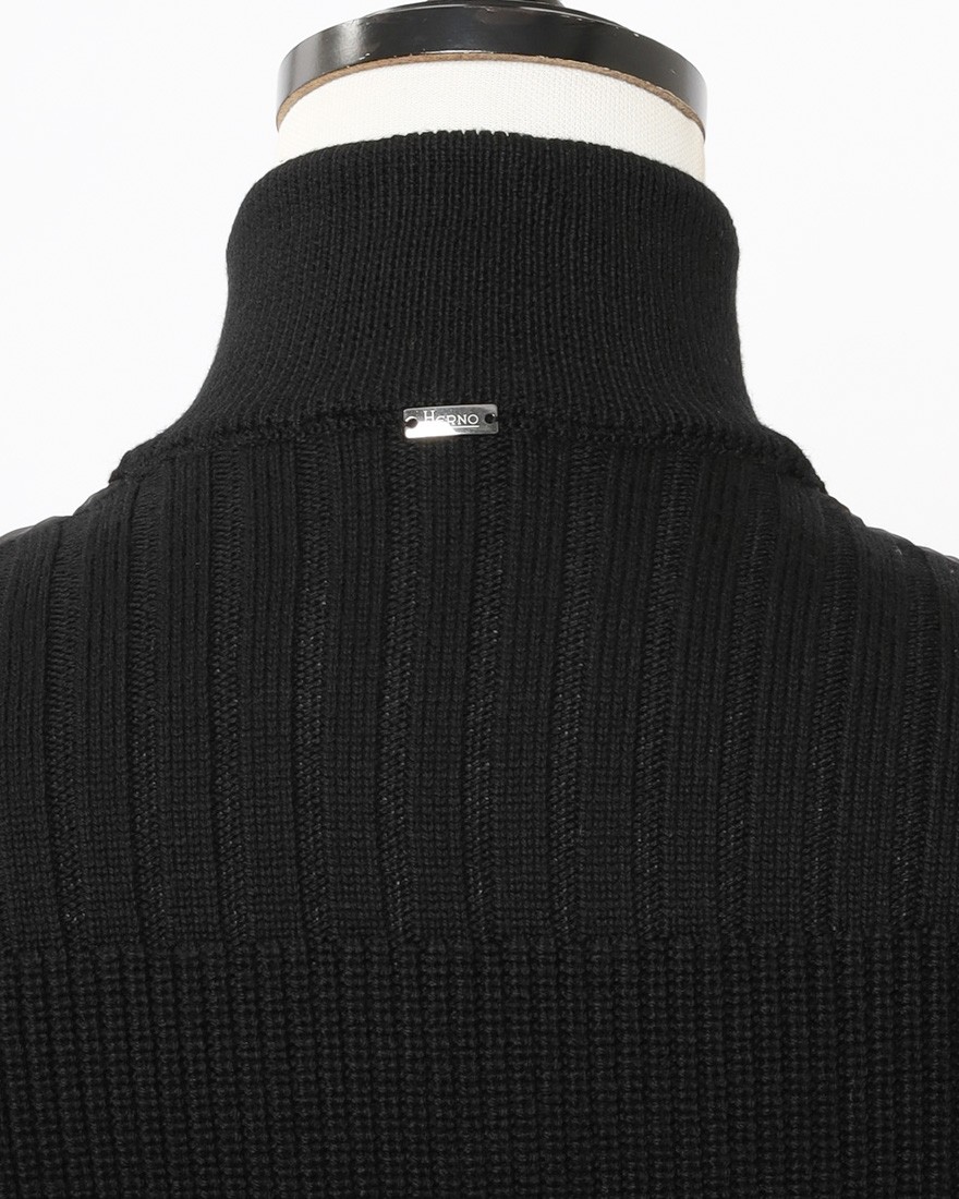 Hernoニットコンビ ダウンジャケット【Herno】11l