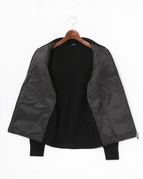 Hernoニットコンビ ダウンジャケット【Herno】12l