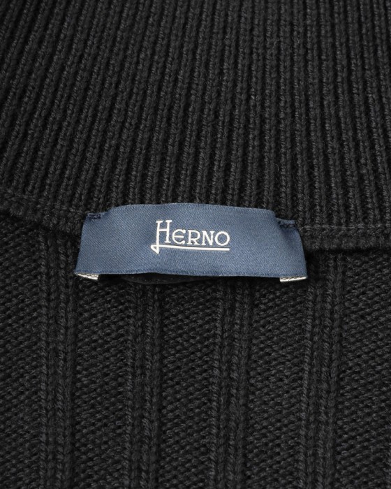 Hernoニットコンビ ダウンジャケット【Herno】13l