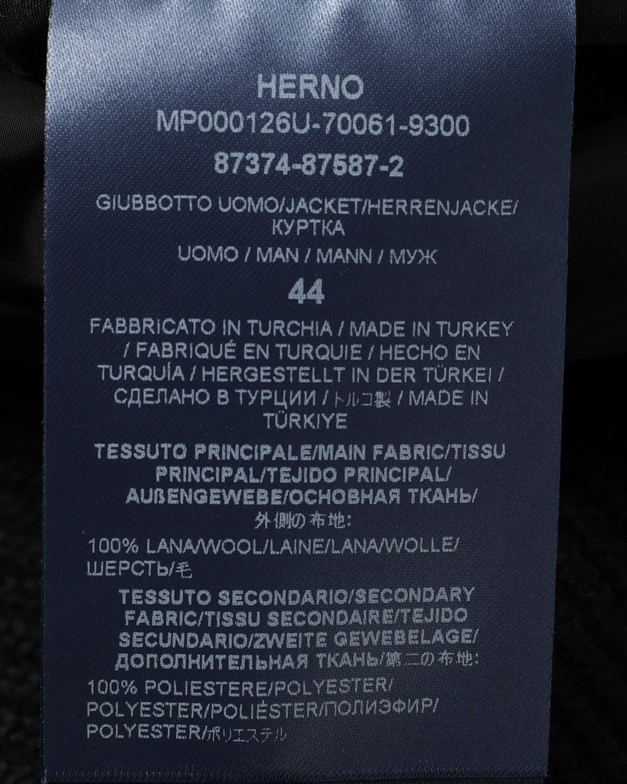 Hernoニットコンビ ダウンジャケット【Herno】20l