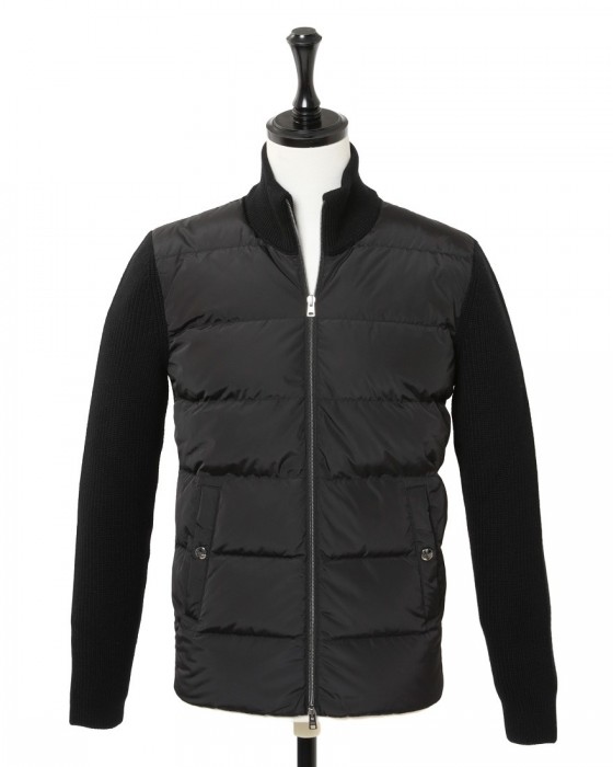 Hernoニットコンビ ダウンジャケット【Herno】ma