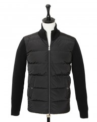 Hernoニットコンビ ダウンジャケット【Herno】mb_c0