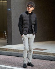 Hernoニットコンビ ダウンジャケット【Herno】mb_ma