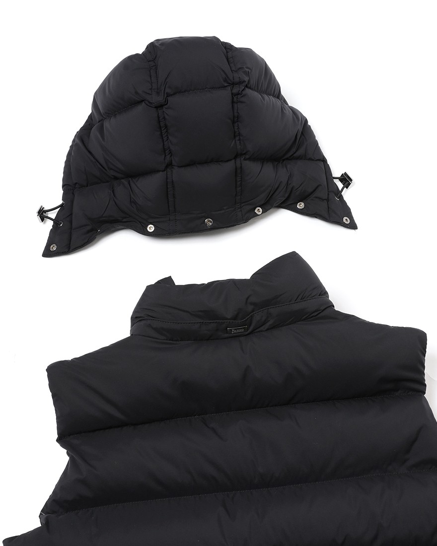 Hernoフーデッド ダウンベスト【Herno】16l