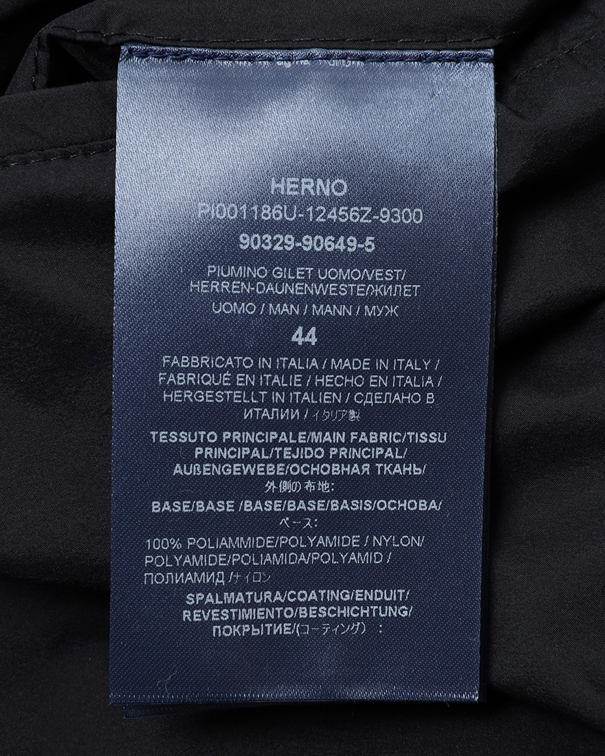 Hernoフーデッド ダウンベスト【Herno】25l