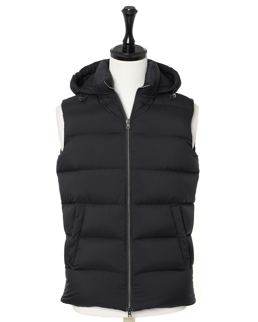 Hernoフーデッド ダウンベスト【Herno】ma