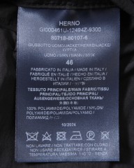 Hernoウルトラライトナイロン ジップブルゾン【Herno】mb_14l