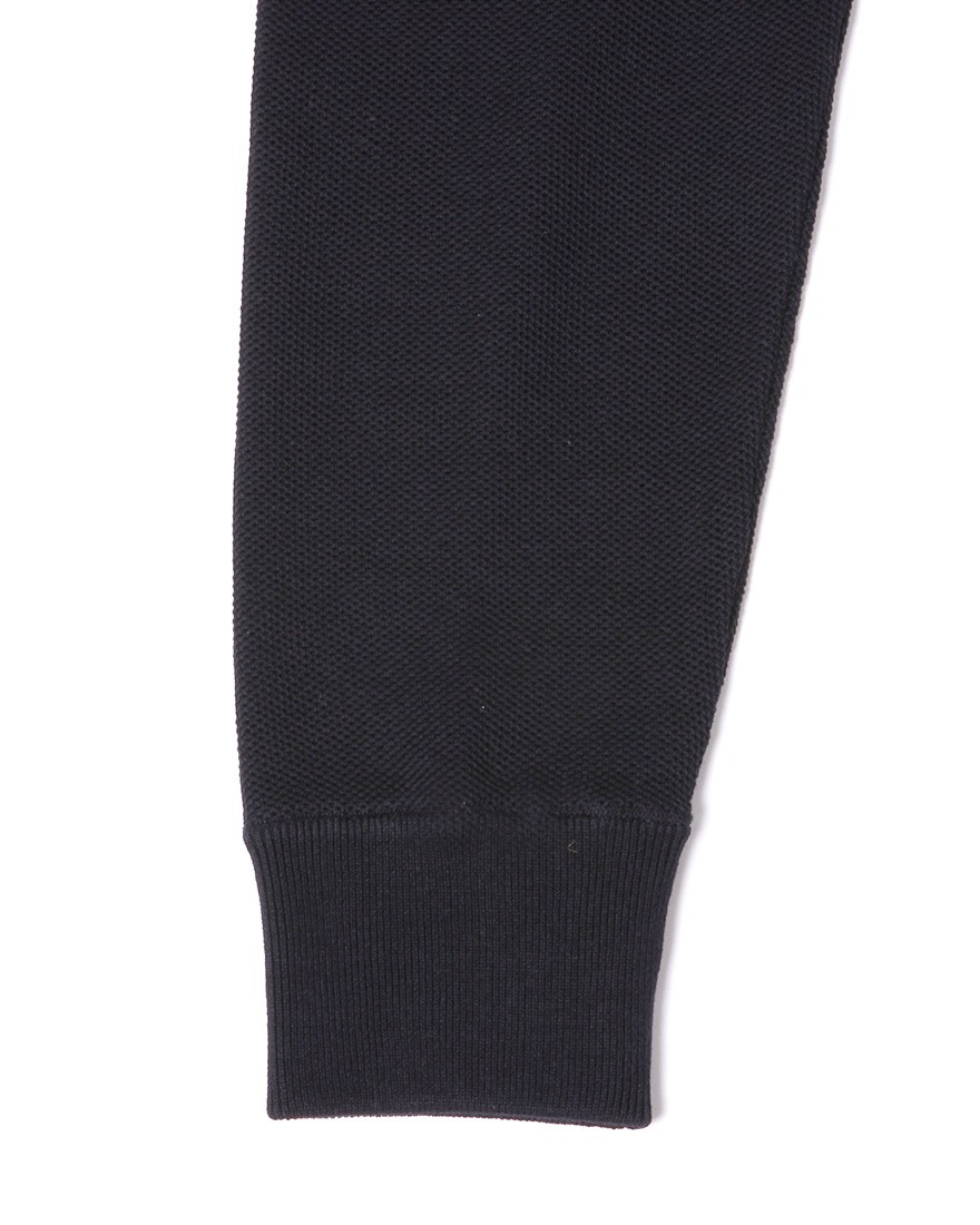 Herno異素材コンビ フーデッドニットブルゾン【Herno】14l