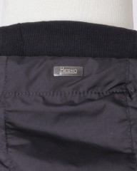 Herno異素材コンビ フーデッドニットブルゾン【Herno】mb_11l
