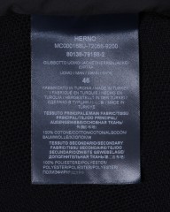 Herno異素材コンビ フーデッドニットブルゾン【Herno】mb_18l