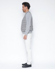 Hernoダウン＆フェザー ナイロンシングルジレ【Herno Legend】mb_02l