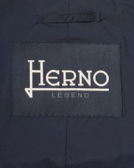 Hernoダウン＆フェザー ナイロンシングルジレ【Herno Legend】mb_15l