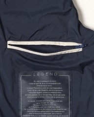 Hernoダウン＆フェザー ナイロンシングルジレ【Herno Legend】mb_17l