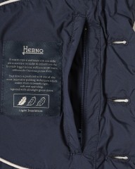 Hernoダウン＆フェザー ナイロンシングルジレ【Herno Legend】mb_22l