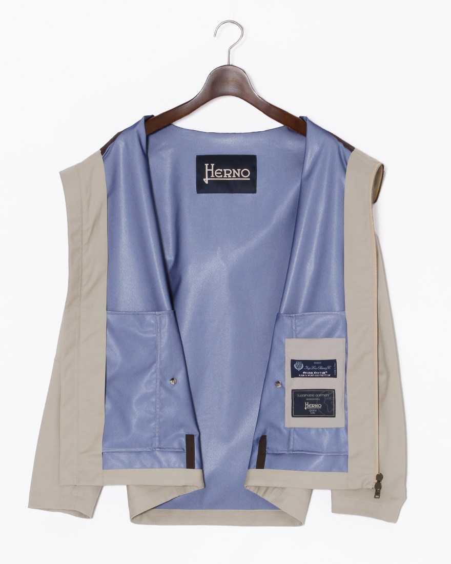 Hernoヴァージンウール フードブルゾン【Herno】									11l