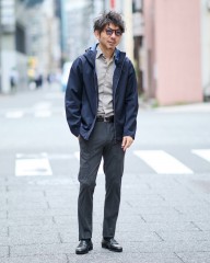 Hernoヴァージンウール フードブルゾン【Herno】									mb_ma