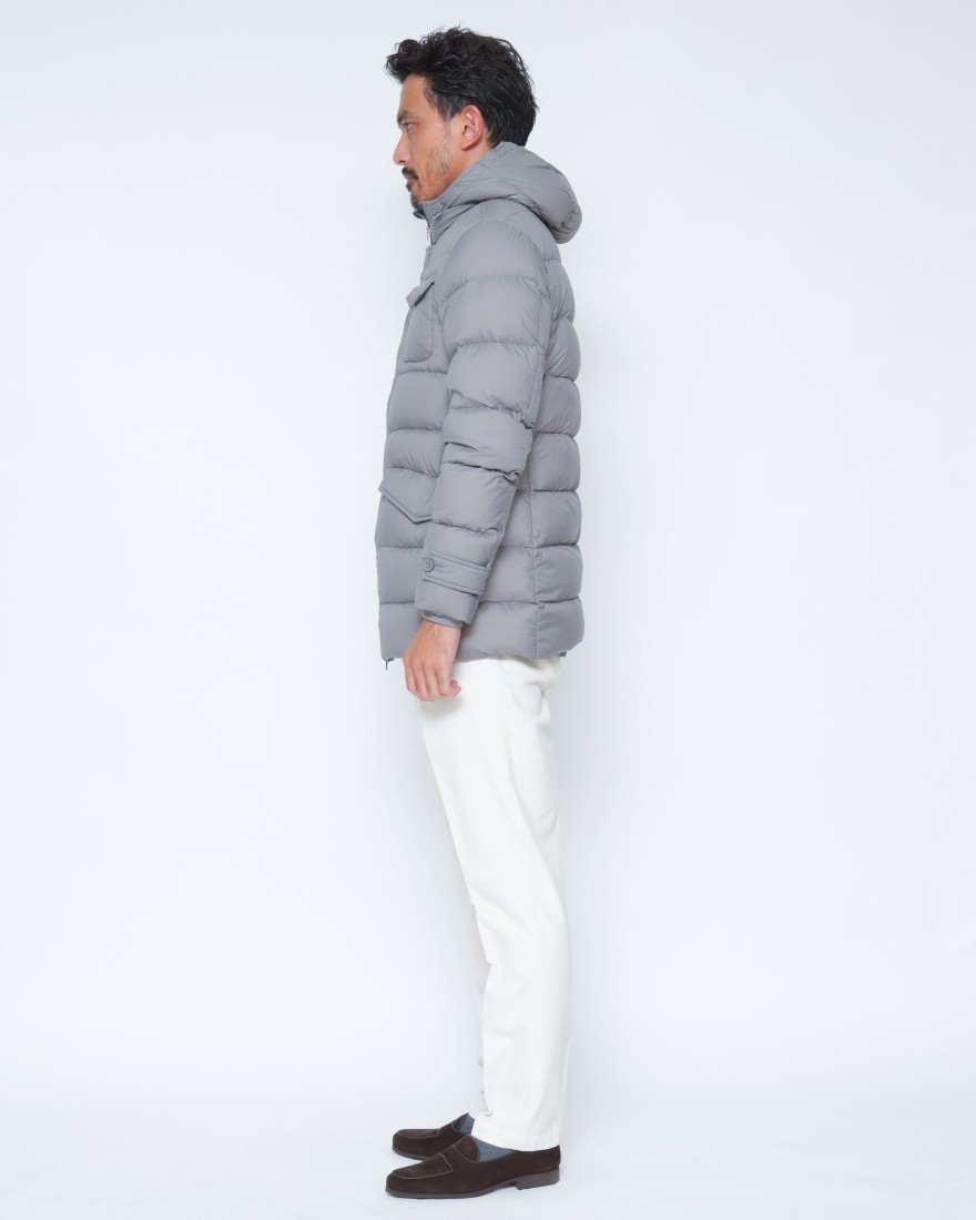 Hernoミリタリーフードダウンジャケット【Herno Legend】02l