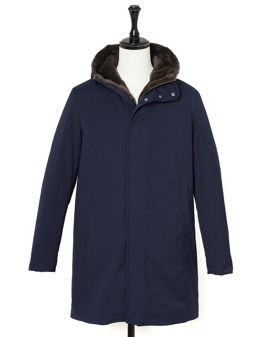 Hernoフード付き中綿コート【Herno】c0