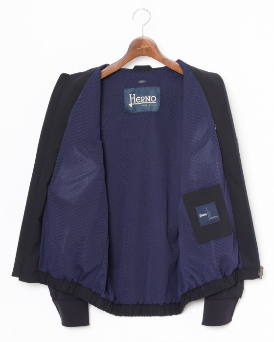 Herno撥水 パッカブル ドリズラー ブルゾン【Herno】14l