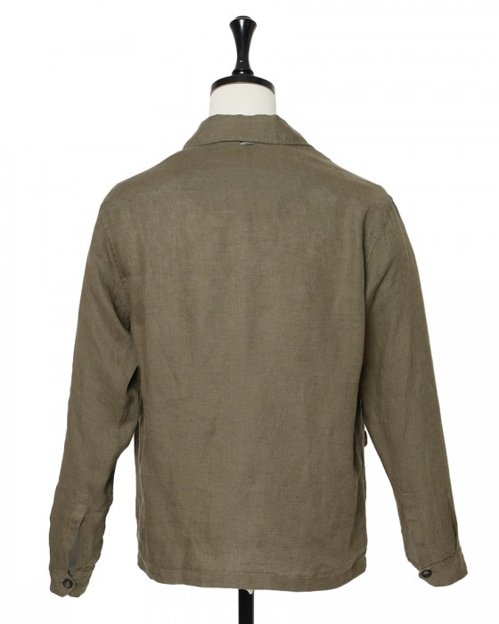 Hernoリネン サファリジャケット【Herno】04l