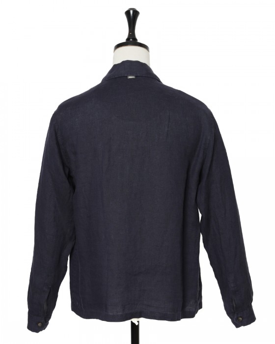 Hernoリネン サファリジャケット【Herno】05l