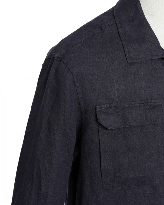 Hernoリネン サファリジャケット【Herno】09l