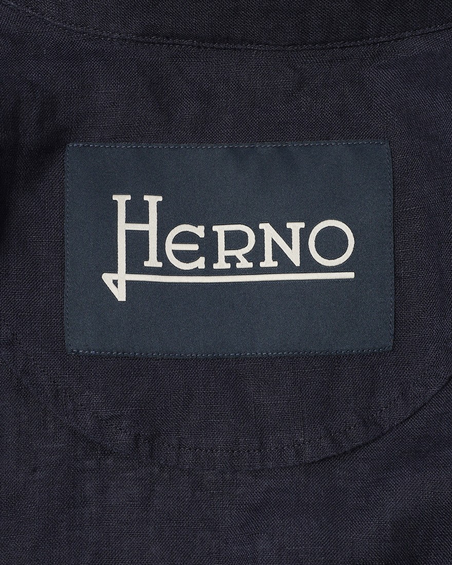 Hernoリネン サファリジャケット【Herno】12l