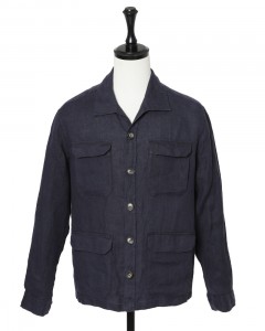 リネン サファリジャケット【Herno】