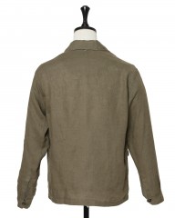 Hernoリネン サファリジャケット【Herno】mb_04l