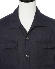 Hernoリネン サファリジャケット【Herno】mb_06l