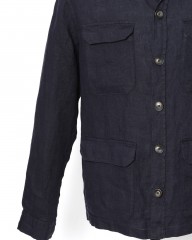 Hernoリネン サファリジャケット【Herno】mb_07l