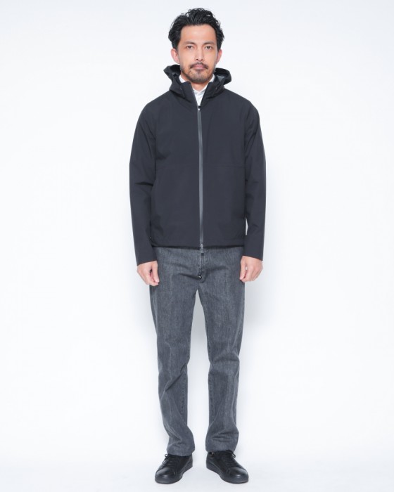 Herno撥水 フーデッド ブルゾン【FUNCTIONAL WARDROBE】01l