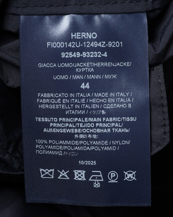 Hernoウルトラライトナイロン M-65ブルゾン【Herno】24l