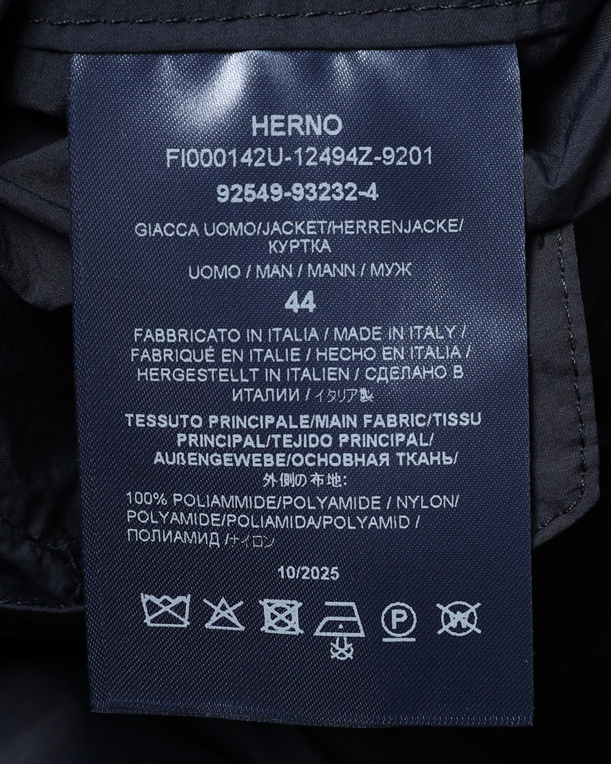 Hernoウルトラライトナイロン M-65ブルゾン【Herno】24l