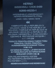 Herno撥水 ステンカラーコート【FUNCTIONAL WARDROBE】mb_24l