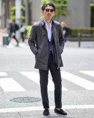 Herno撥水 ステンカラーコート【FUNCTIONAL WARDROBE】mb_ma