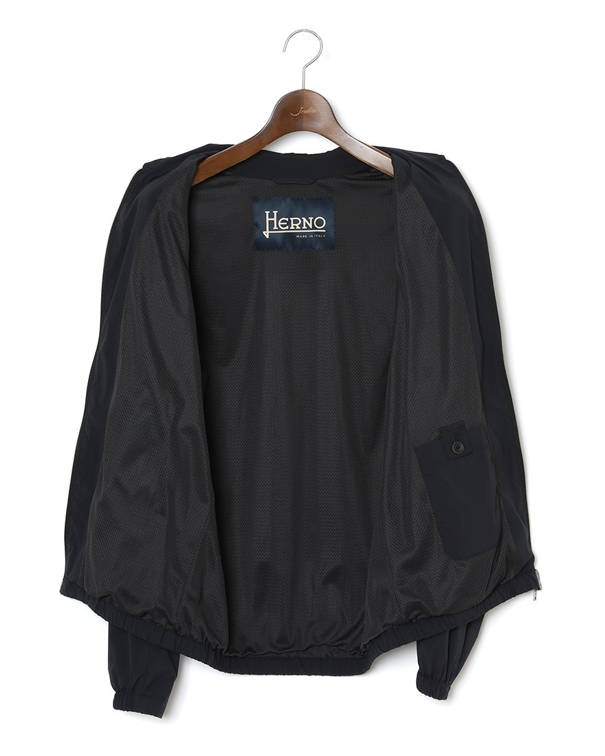 Hernoライトストレッチナイロン ジップブルゾン【Herno】11l