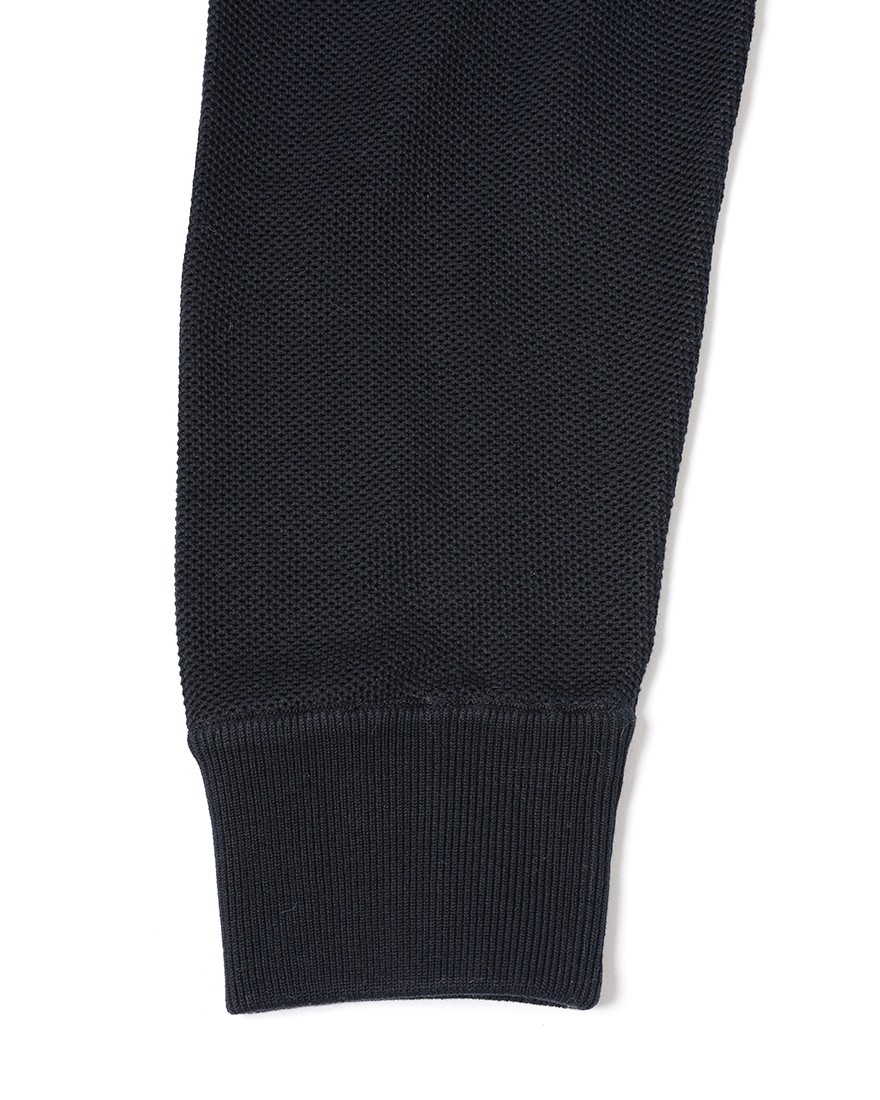 Herno異素材コンビ フーデッドニットブルゾン【Herno】20l