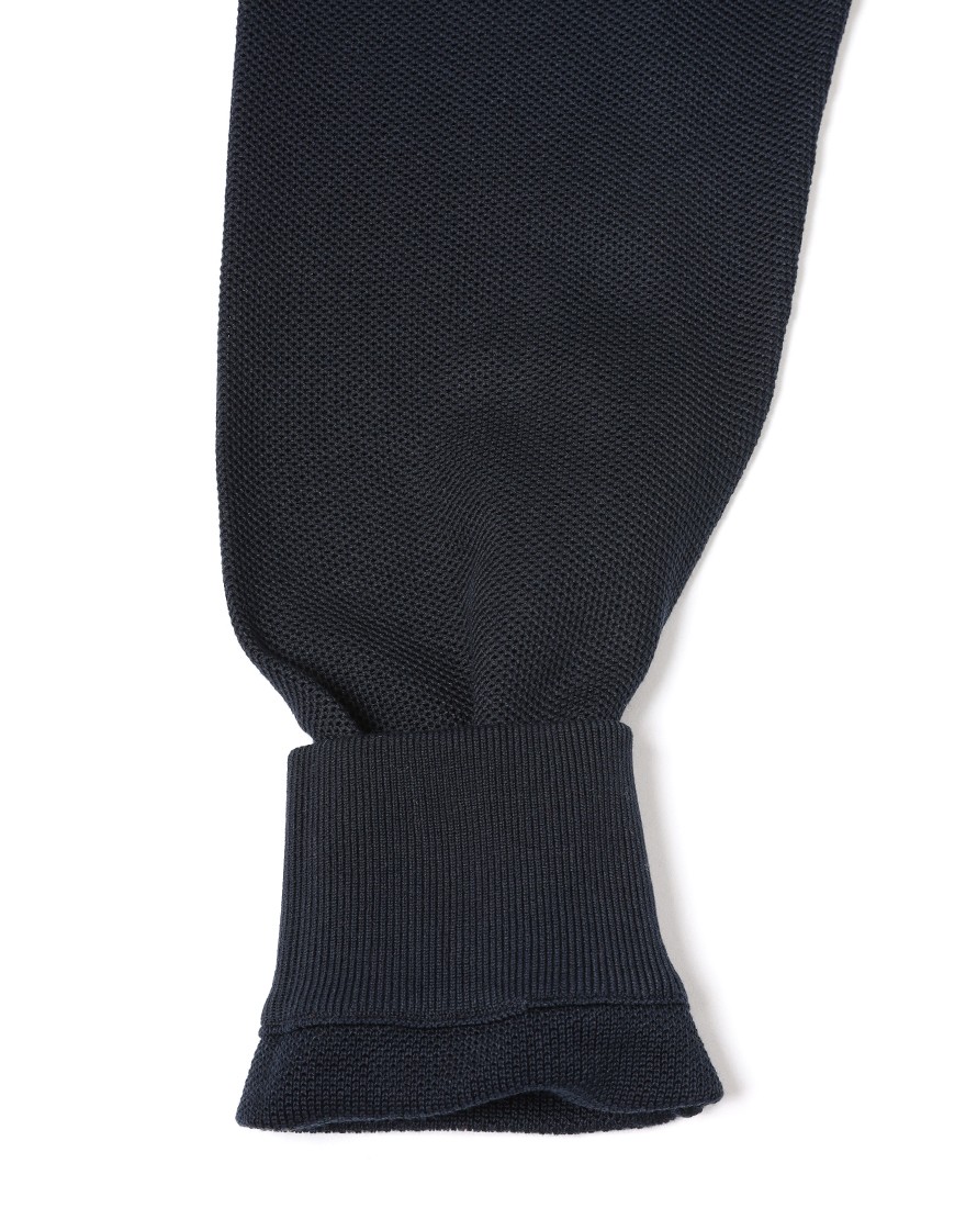 Herno異素材コンビ フーデッドニットブルゾン【Herno】21l